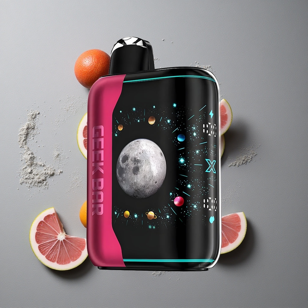 GEEK BAR Platinum Edition 25000 Vape de unică folosință Praf Roz Acru cu 20mL E-Lichid și Încărcare Rapidă USB-Type C
