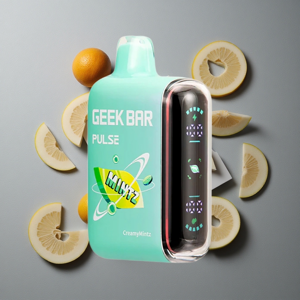 GEEK BAR Pulse 15000 Puffs Arome de Mentă cu 16ML Lichid și USB Type-C