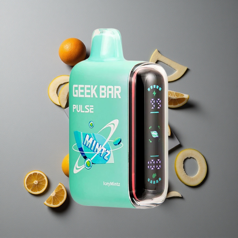 GEEK BAR Pulse 15000 Puffs Arome de Mentă cu 16ML Lichid și USB Type-C