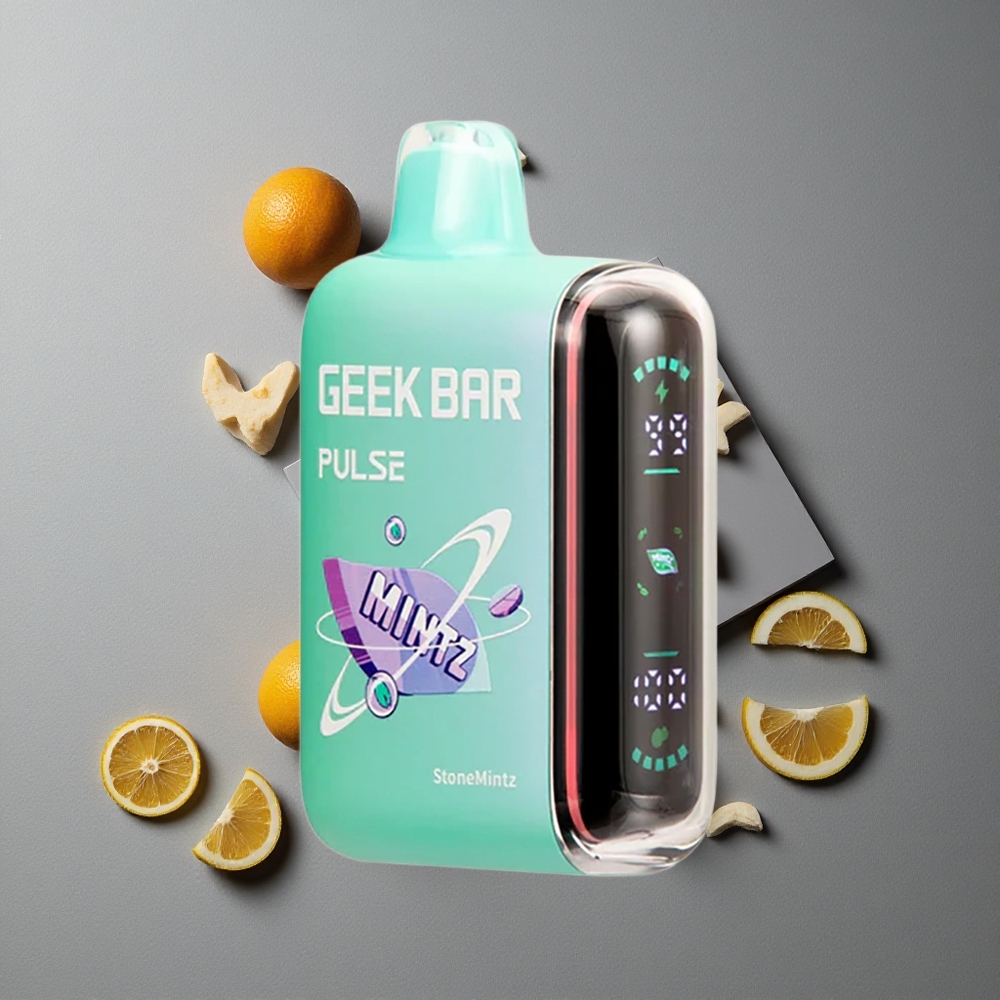 GEEK BAR Pulse 15000 Puffs Arome de Mentă cu 16ML Lichid și USB Type-C