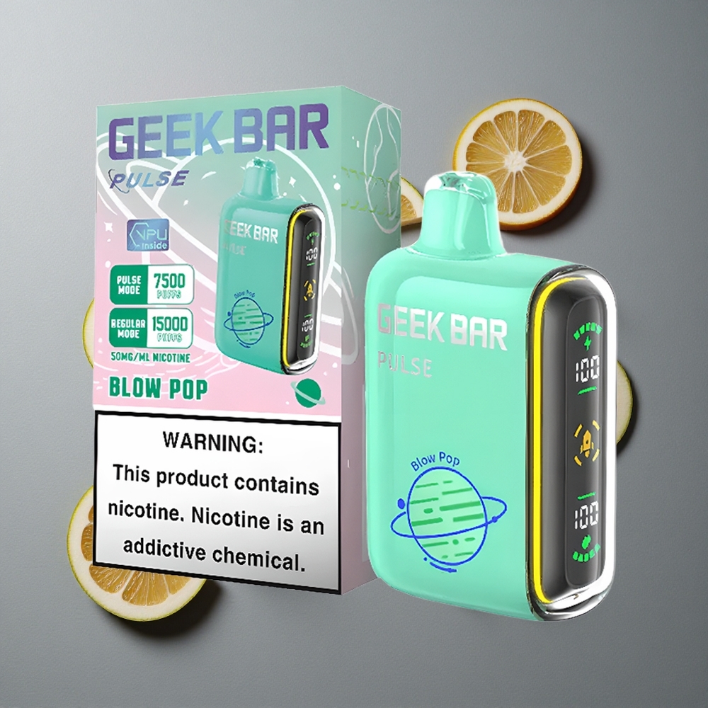 GEEK BAR Pulse 15000 Puffs Planeta Ediție cu 16ML Lichid și 5% Nicotină