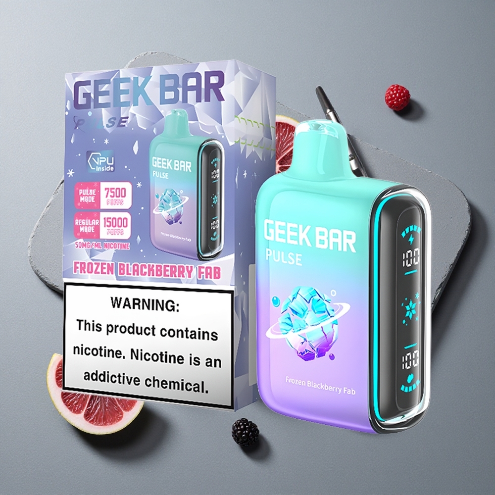 Geek Bar Pulse 15000 Puffs 16ML USB Type-C Ediția Înghețată