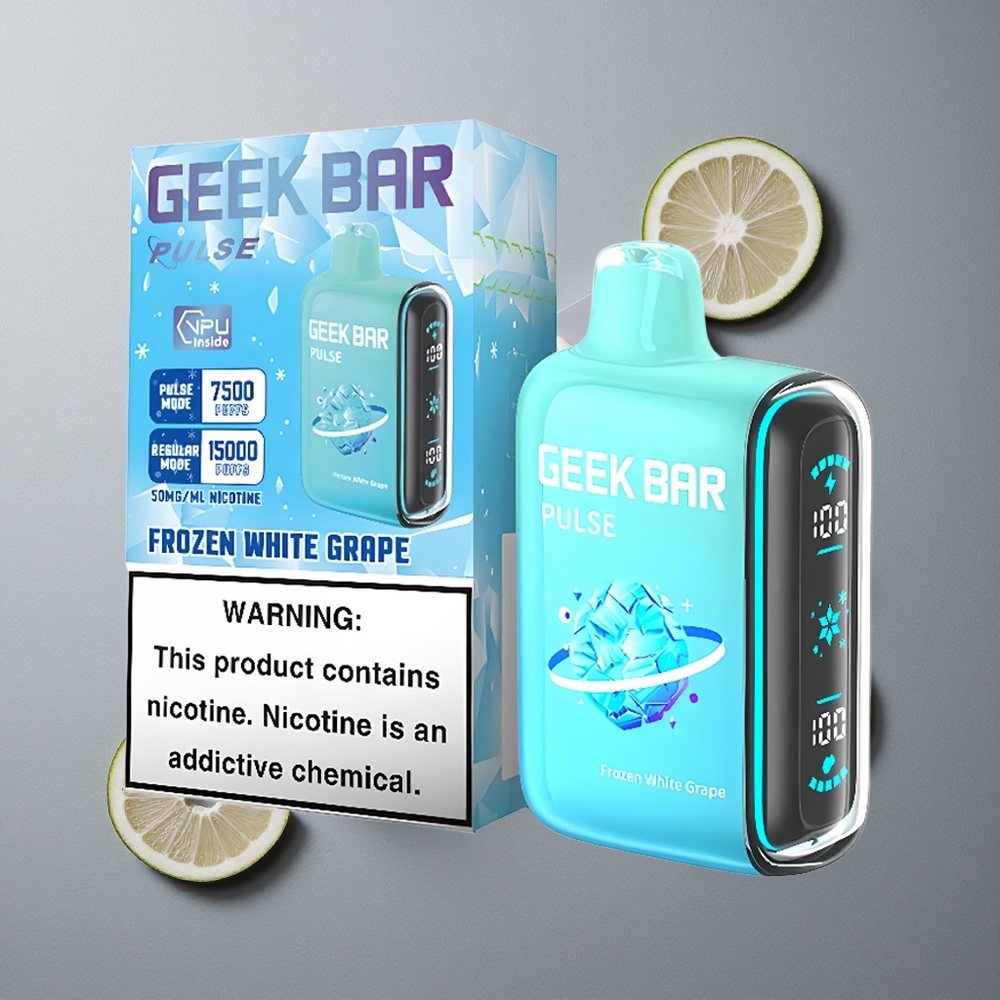 Geek Bar Pulse 15000 Puffs 16ML USB Type-C Ediția Înghețată