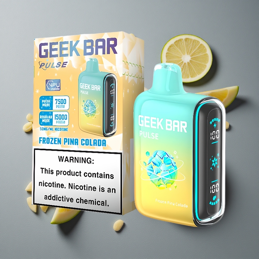 Geek Bar Pulse 15000 Puffs 16ML USB Type-C Ediția Înghețată