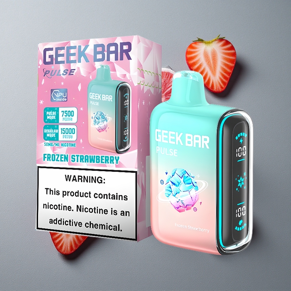 Geek Bar Pulse 15000 Puffs 16ML USB Type-C Ediția Înghețată