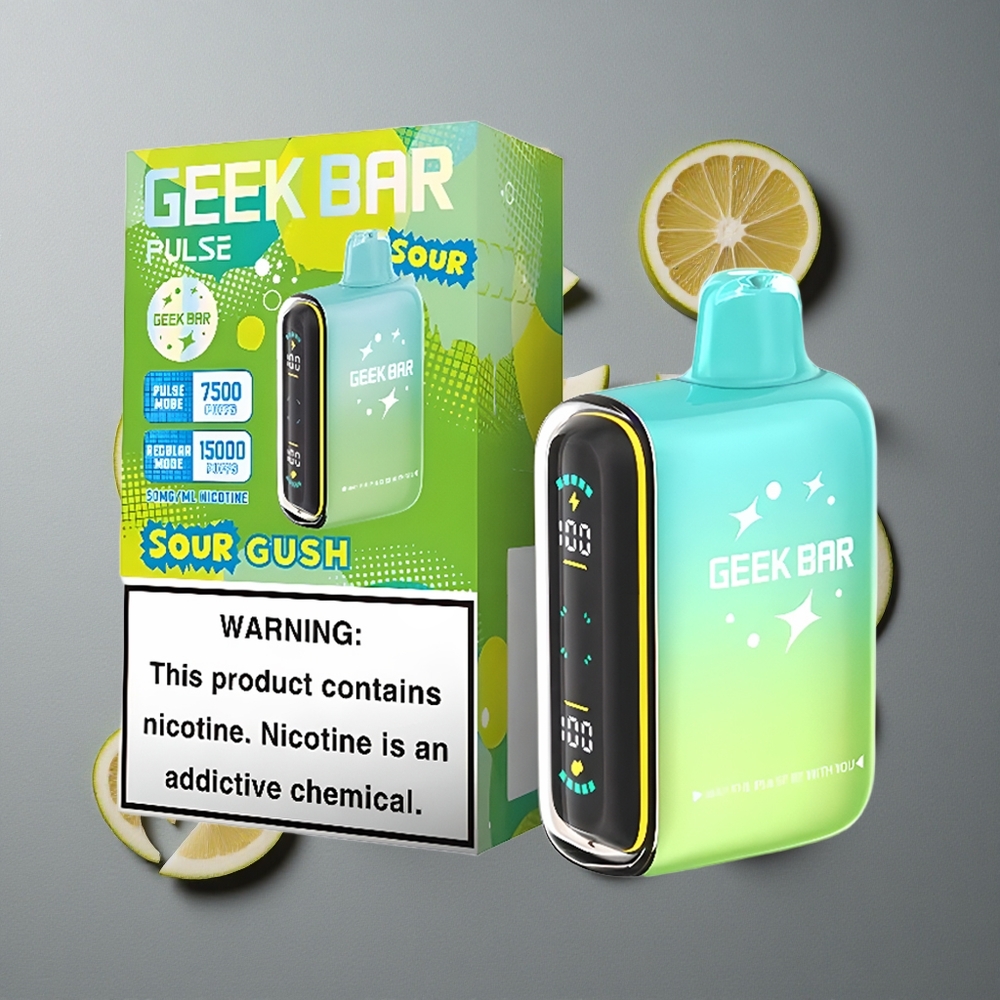 Geek Bar Pulse 15000 Puffs Editia Acră cu 16ML și 5% Nicotină