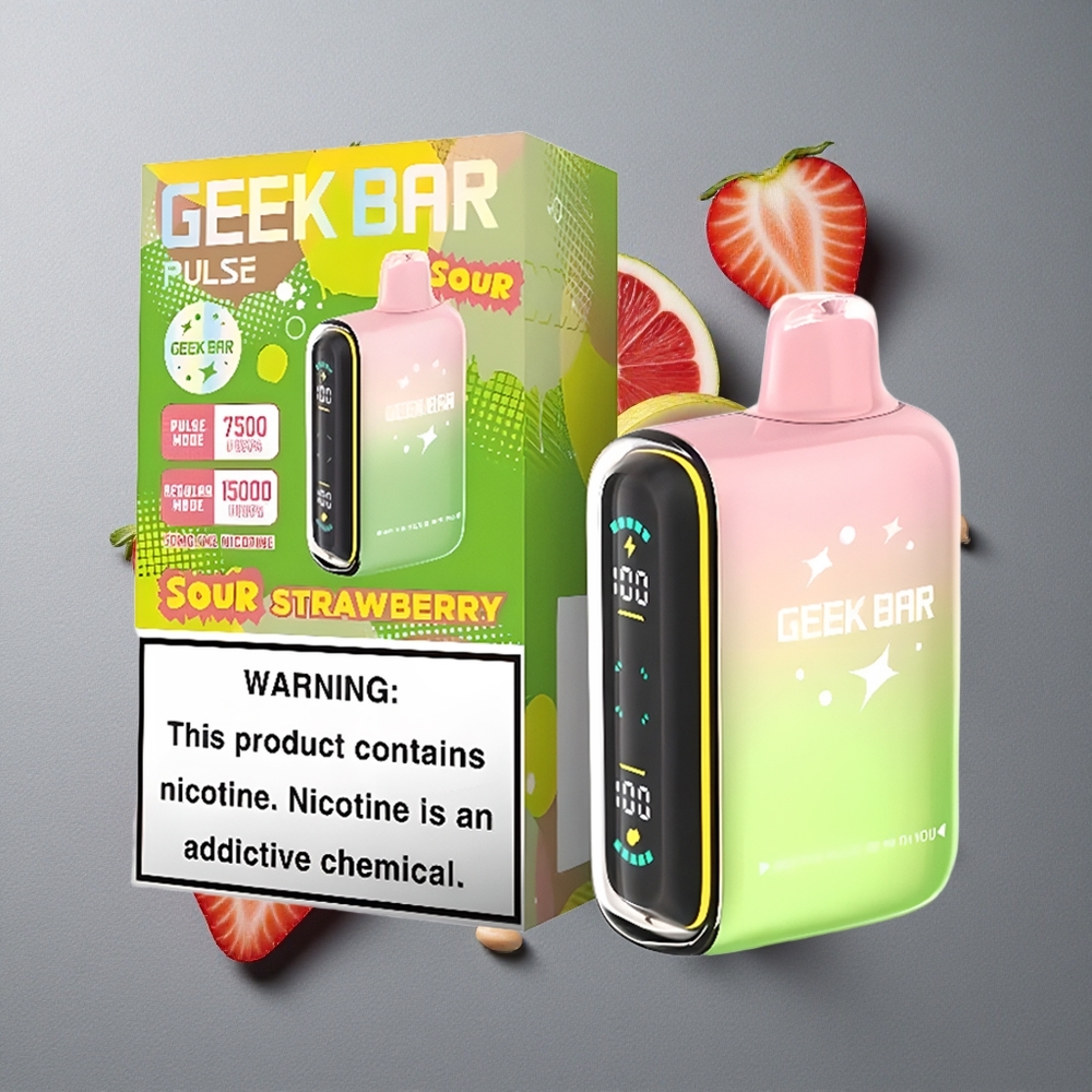 Geek Bar Pulse 15000 Puffs Editia Acră cu 16ML și 5% Nicotină