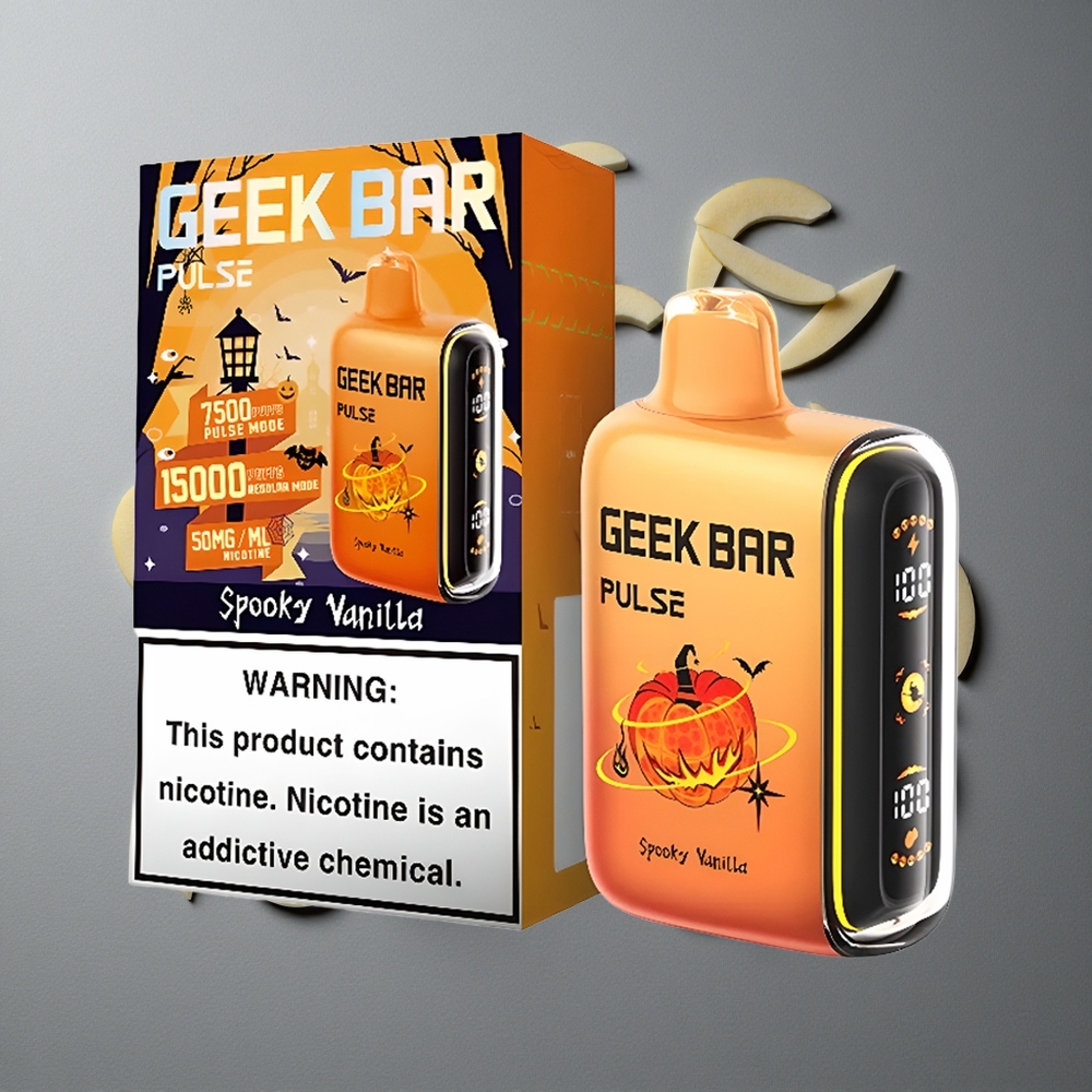 Geek Bar Pulse 15000 Puffs Halloween cu 16ML Lichid și 5% Nicotină