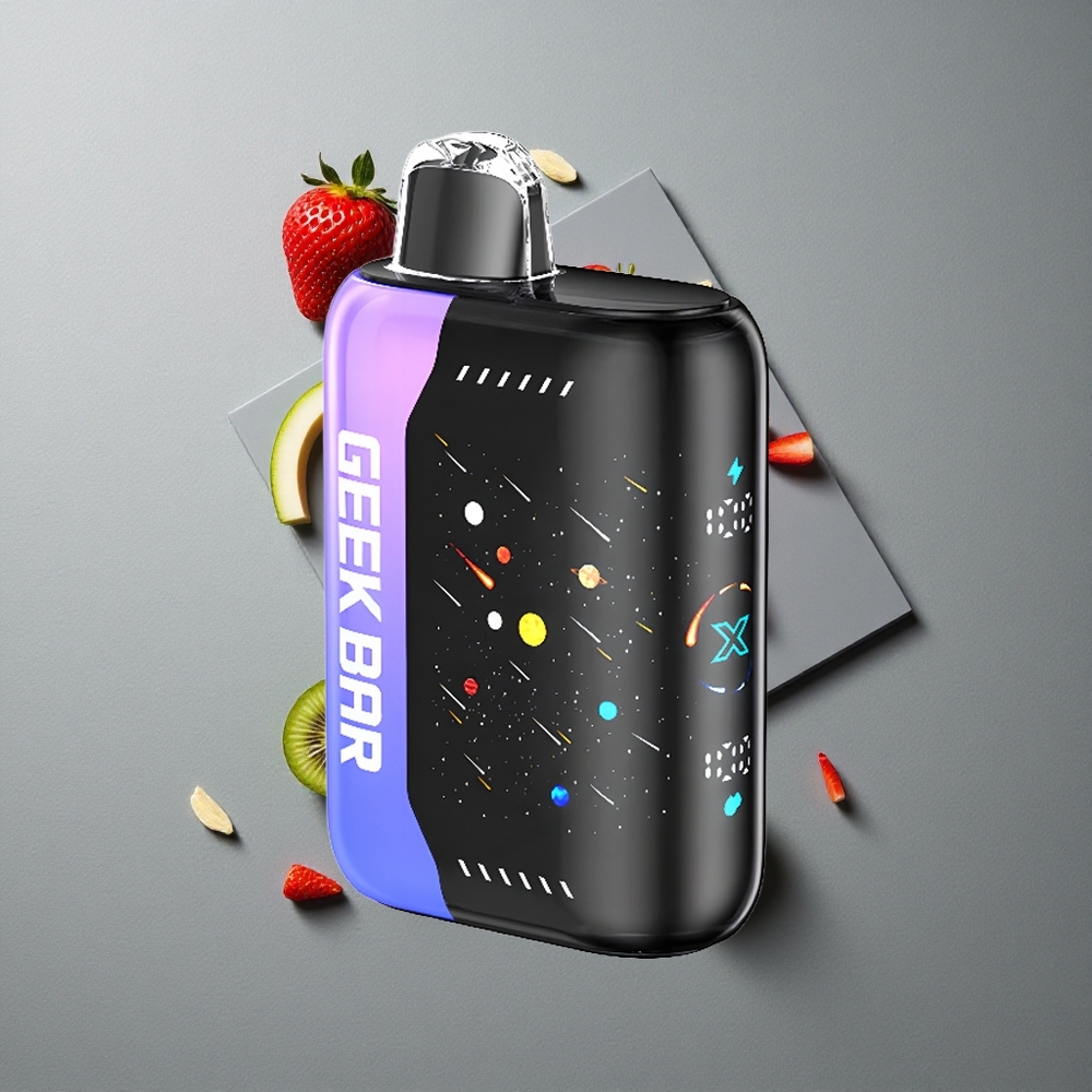 Geek Bar Pulse X 25000 Puffs Ediția Meteor cu Ecran 3D Curbat și 18mL Lichid Pre-umplut