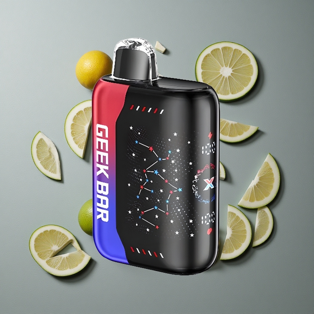 Geek Bar Pulse X 25000 Puffs Ediția Patriot cu 18mL Lichid Pre-umplut și Ecran Indicator 3D Curbat