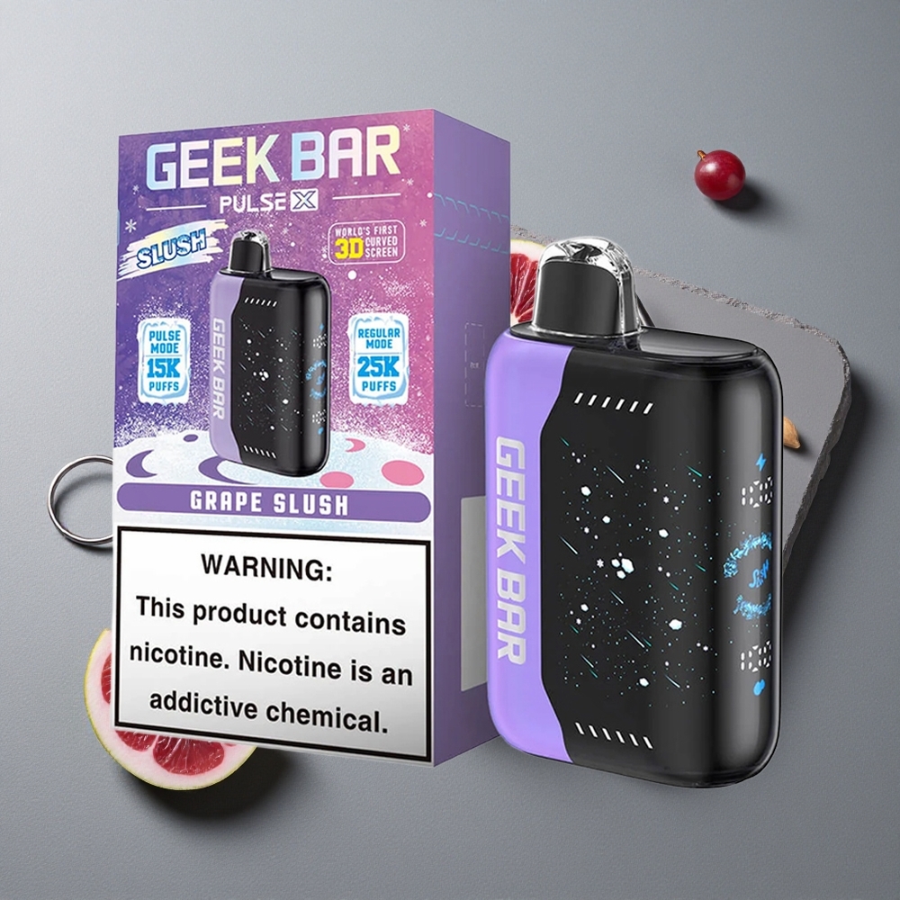 Geek Bar Pulse X 25000 Puffs Slush cu 18mL E-Lichid Preluat și Ecran 3D Curbat