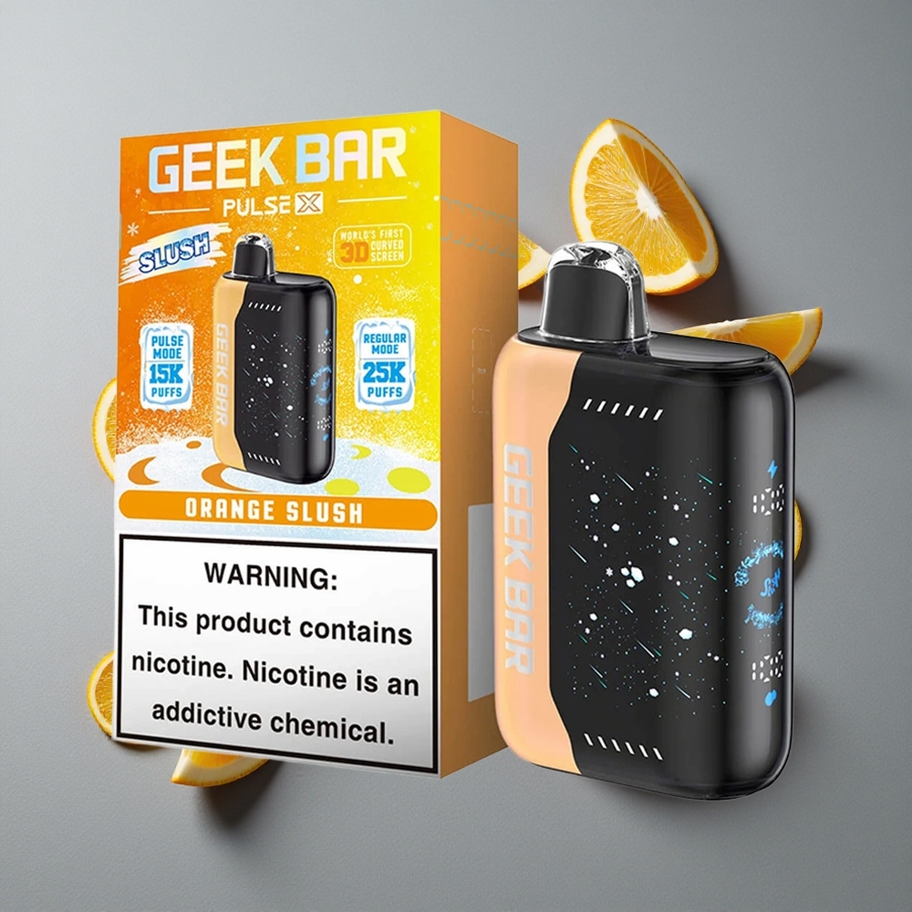 Geek Bar Pulse X 25000 Puffs Slush cu 18mL E-Lichid Preluat și Ecran 3D Curbat