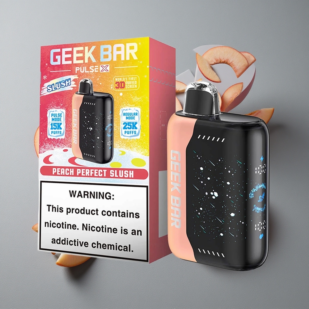 Geek Bar Pulse X 25000 Puffs Slush cu 18mL E-Lichid Preluat și Ecran 3D Curbat