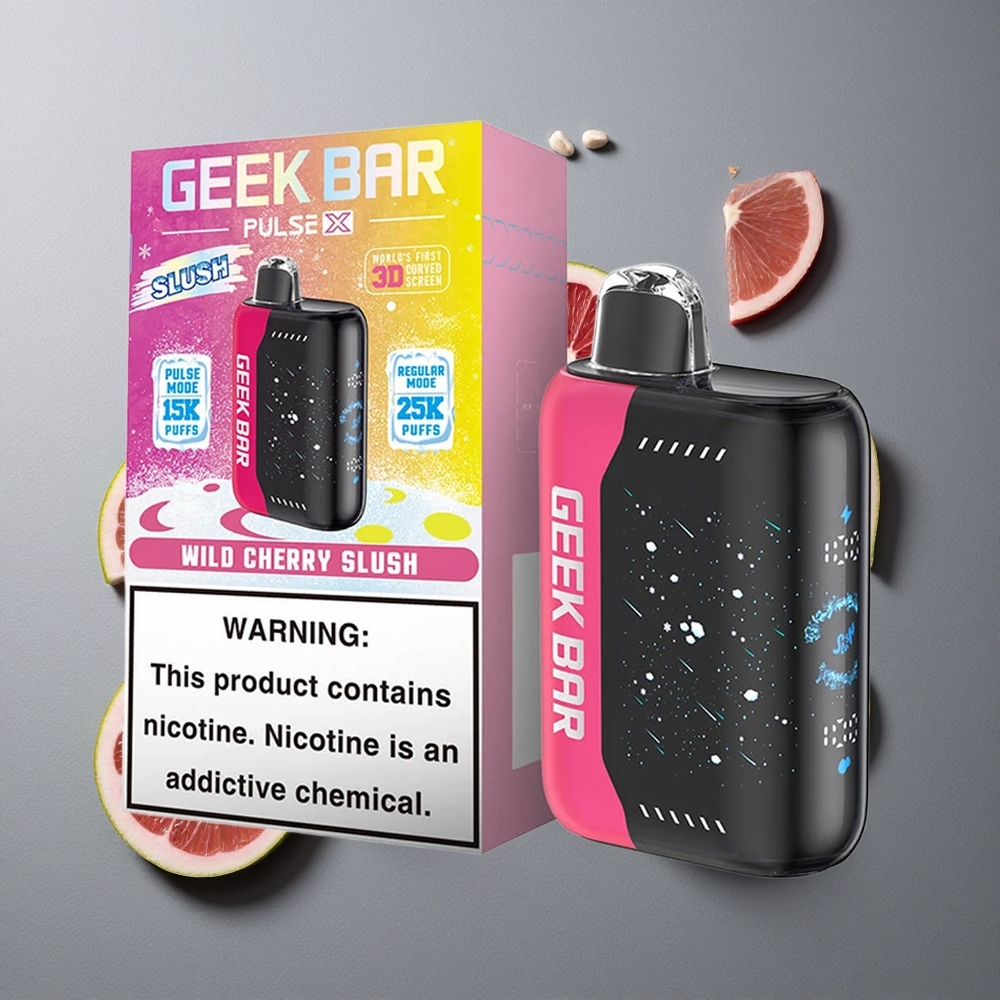 Geek Bar Pulse X 25000 Puffs Slush cu 18mL E-Lichid Preluat și Ecran 3D Curbat