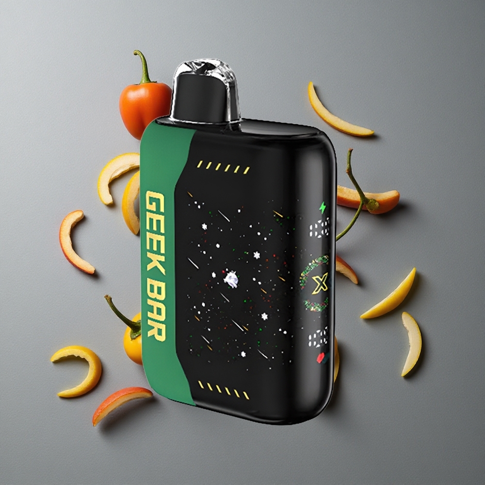 Geek Bar Pulse X 25000 Puffs cu Ecran 3D Curbat și Port USB Type-C Ediția Crăciun