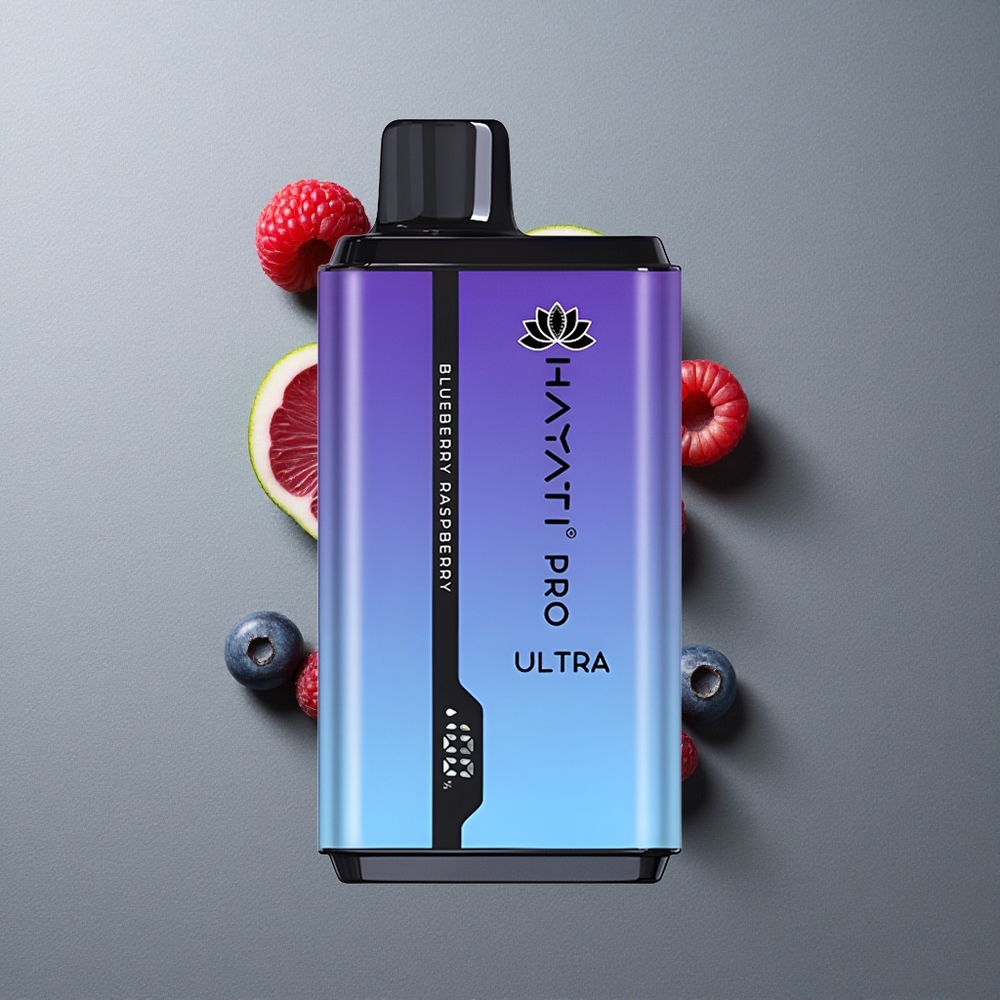 Hayati Pro Ultra 15000 Puffs Afine Zmeură 2 12ml