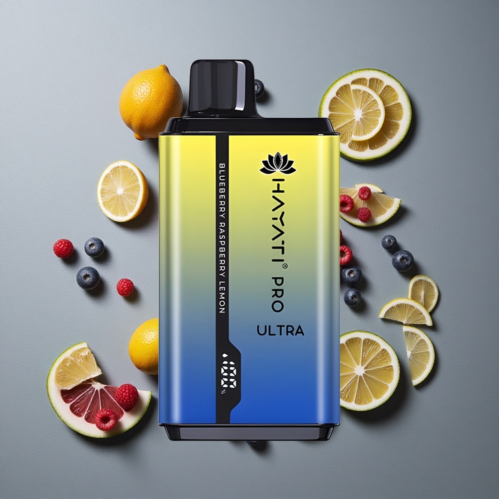 Hayati Pro Ultra 15000 Puffs Afine Zmeură Lămâie 2 12ml