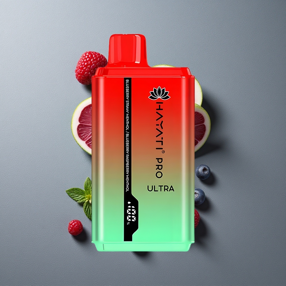 Hayati Pro Ultra 15000 Puffs Afumătură de Afine & Mentă cu 2 12ml Lichid