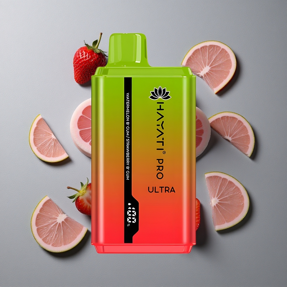 Hayati Pro Ultra 15000 Puffs Bubă Zaharat Pepene