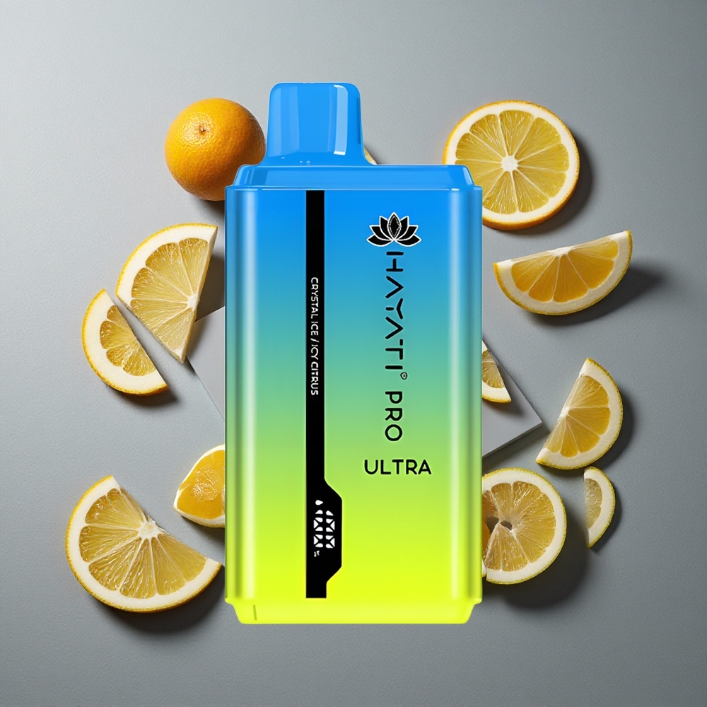 Hayati Pro Ultra 15000 Puffs Capacitate Lichid 2 12ml Gem Gheață