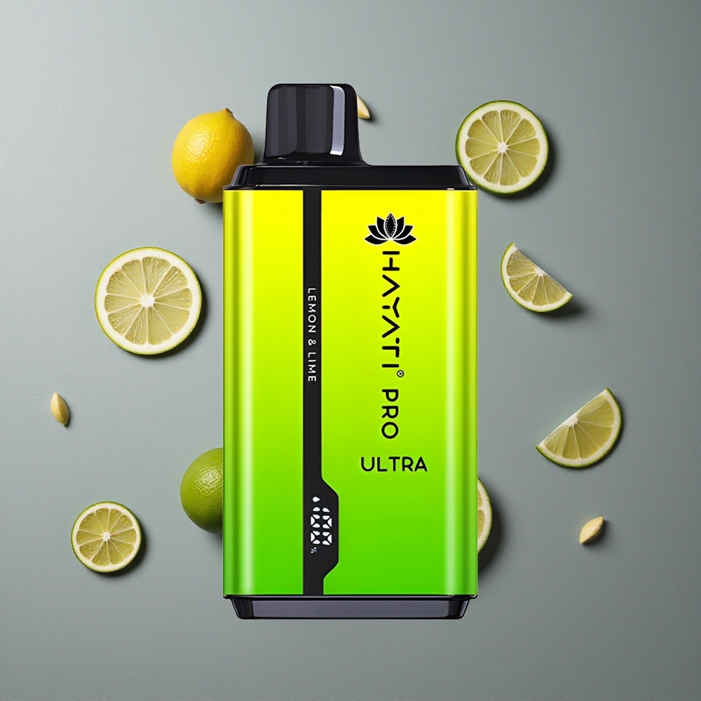 Hayati Pro Ultra 15000 Puffs Lămâie & Lime