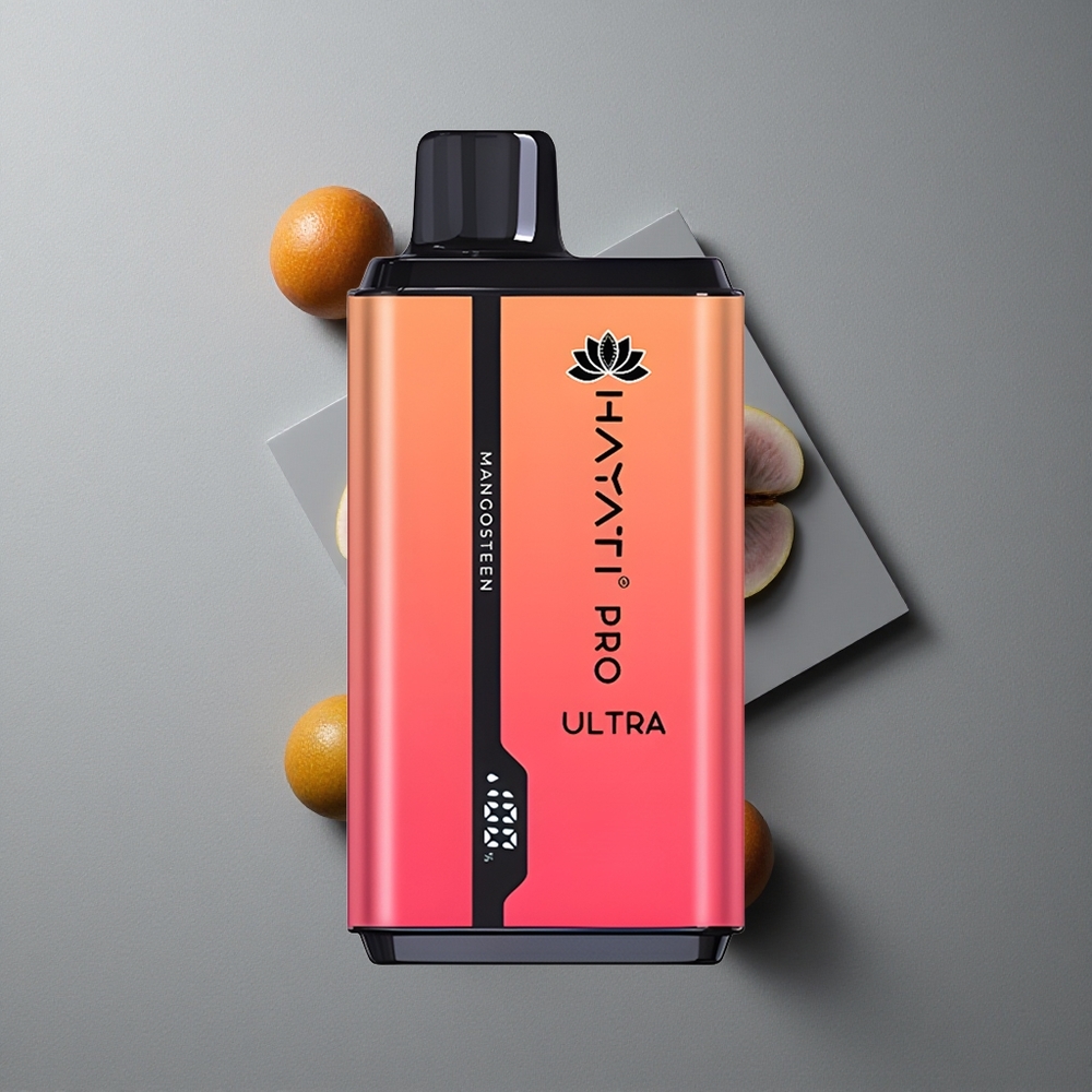 Hayati Pro Ultra 15000 Puffs Mangosteen cu 2 12ml Capacitate Lichid și 850mAh Baterie