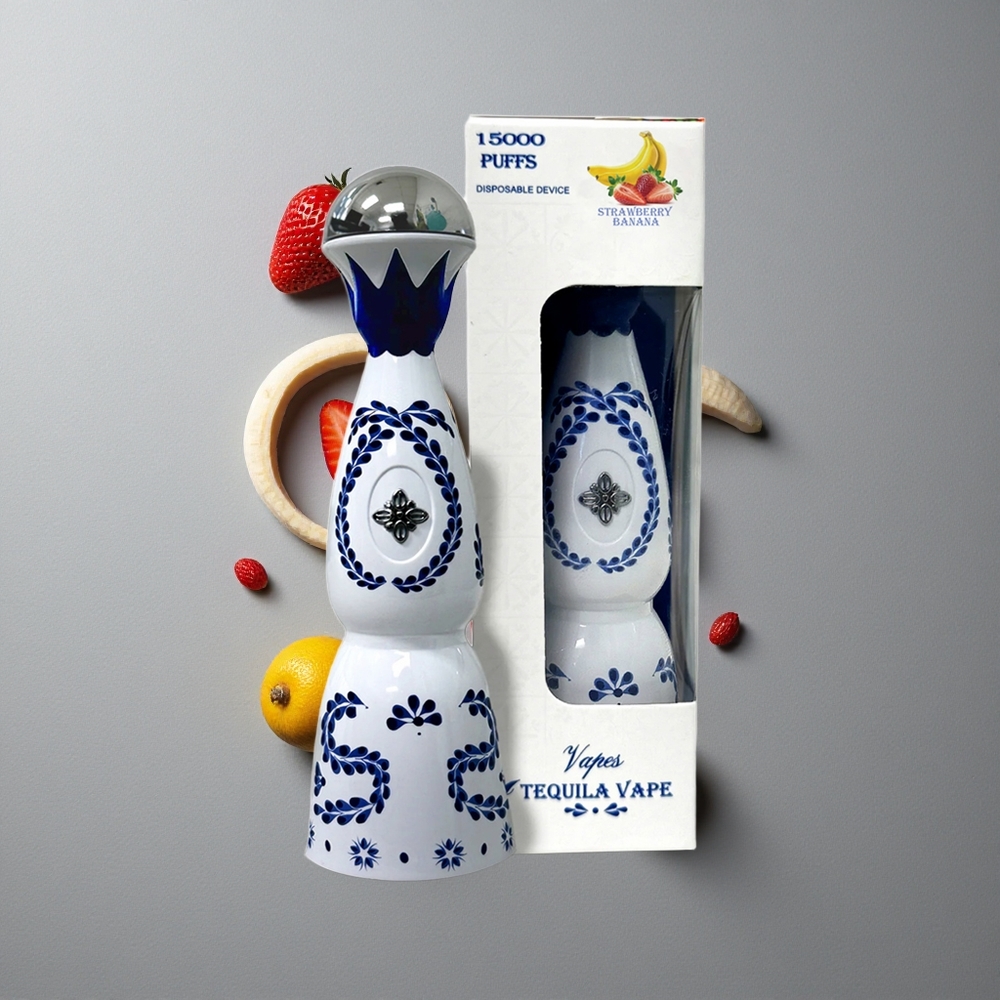 HUMO Azul 15000 Puffs Capsă Pre-umplută 20mL Aroma Căpșuni-Banane