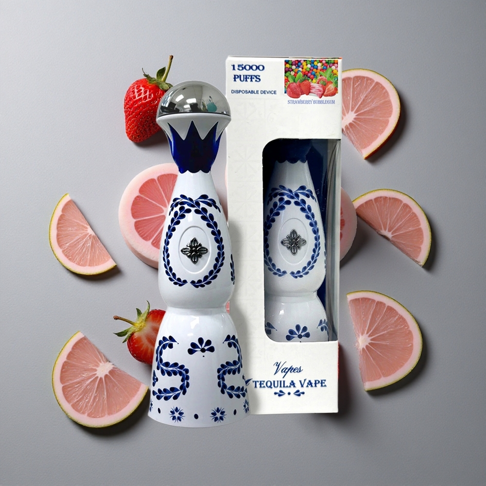 HUMO Azul 15000 Puffs Capsă Pre-umplută 20mL Gust Capsă de Gumă cu Aroma de Căpșuni