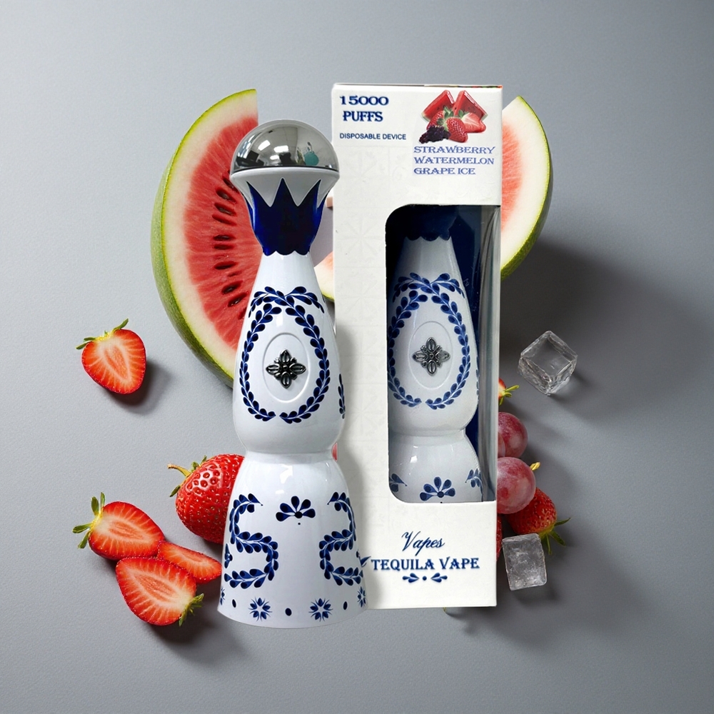 HUMO Azul 15000 Puffs Capsulă Pre-umplută 20mL Căpșuni Pepene verde gheață din struguri
