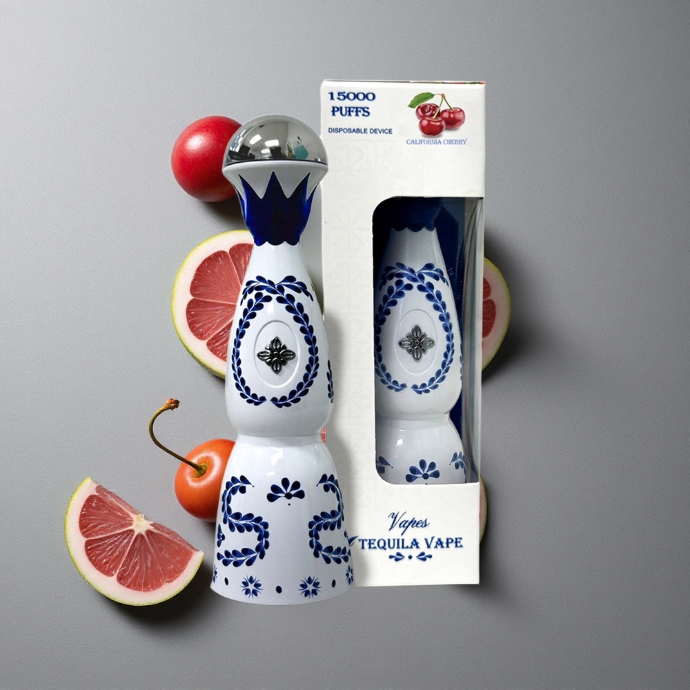HUMO Azul 15000 Puffs Cireșă California cu Rezervor Pre-umplut de 20mL și 5% Nicotină