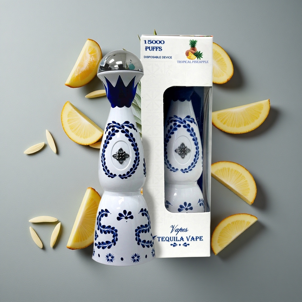 HUMO Azul 15000 Puffs cu 20mL Rezervor Pre-umplut și Ananas Tropical