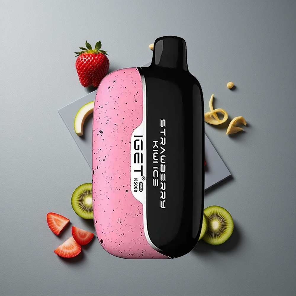 IGET Moon K5000 Puffs Capsuni Kiwi Gheata 81,5g