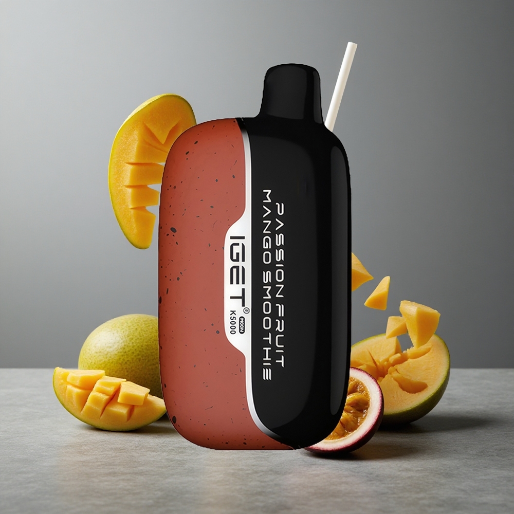 IGET Moon K5000 Puffs Vape Smoothie de Mango și Fructul Pasiunii cu 5000 de Puffs