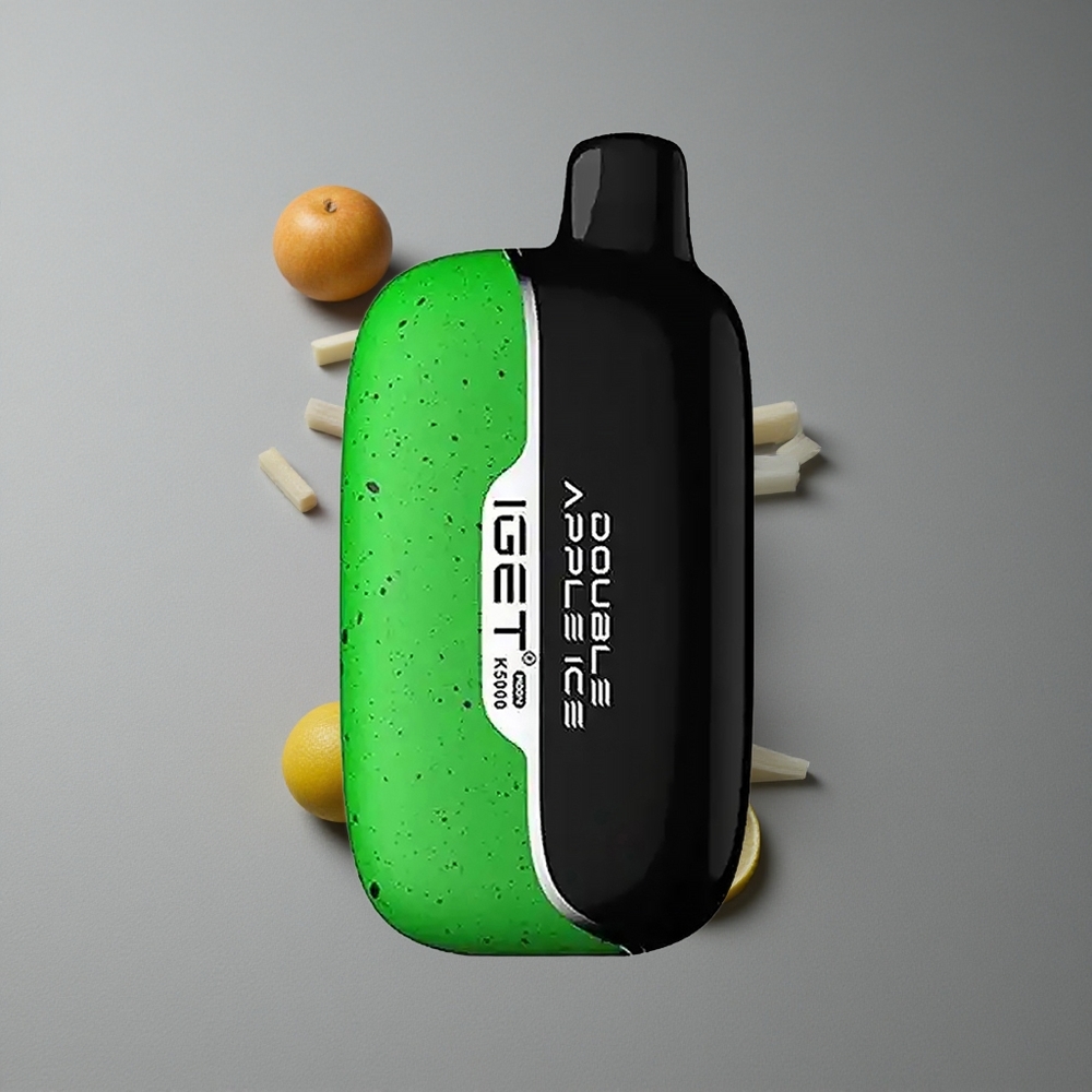 IGET Moon K5000 Puffs Vape de unică folosință Măr Verde Gheață cu Până la 5000 de Puffs