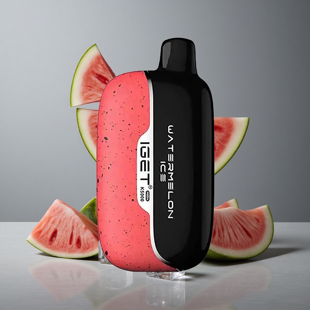 IGET Moon K5000 Puffs Vape de unică folosință Pepene Gheață cu până la 5000 de Puffs