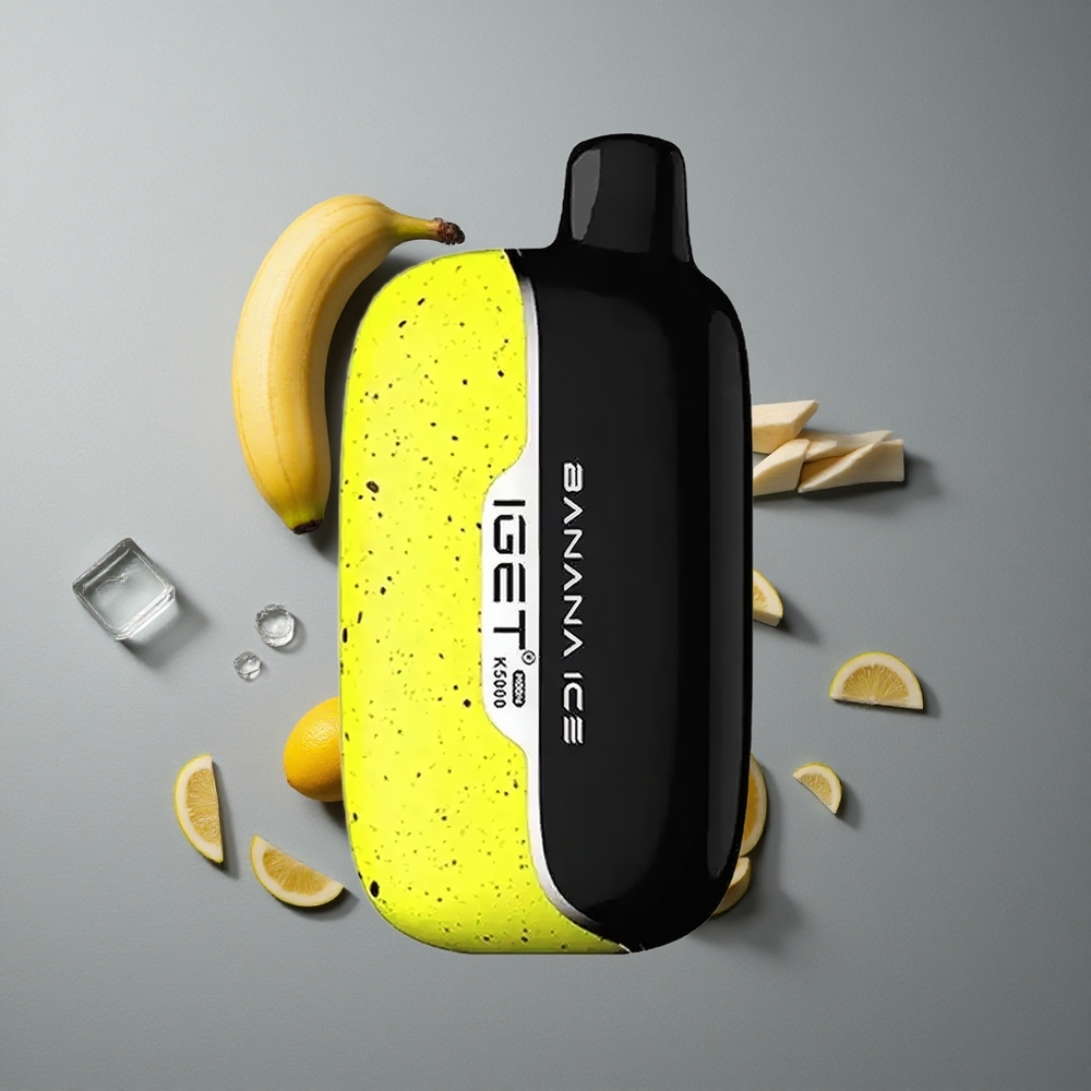 IGET Moon K5000 Puffs Țigareta Electronică Dispozabilă Banană Înghețată cu Până la 5000 de Puffs