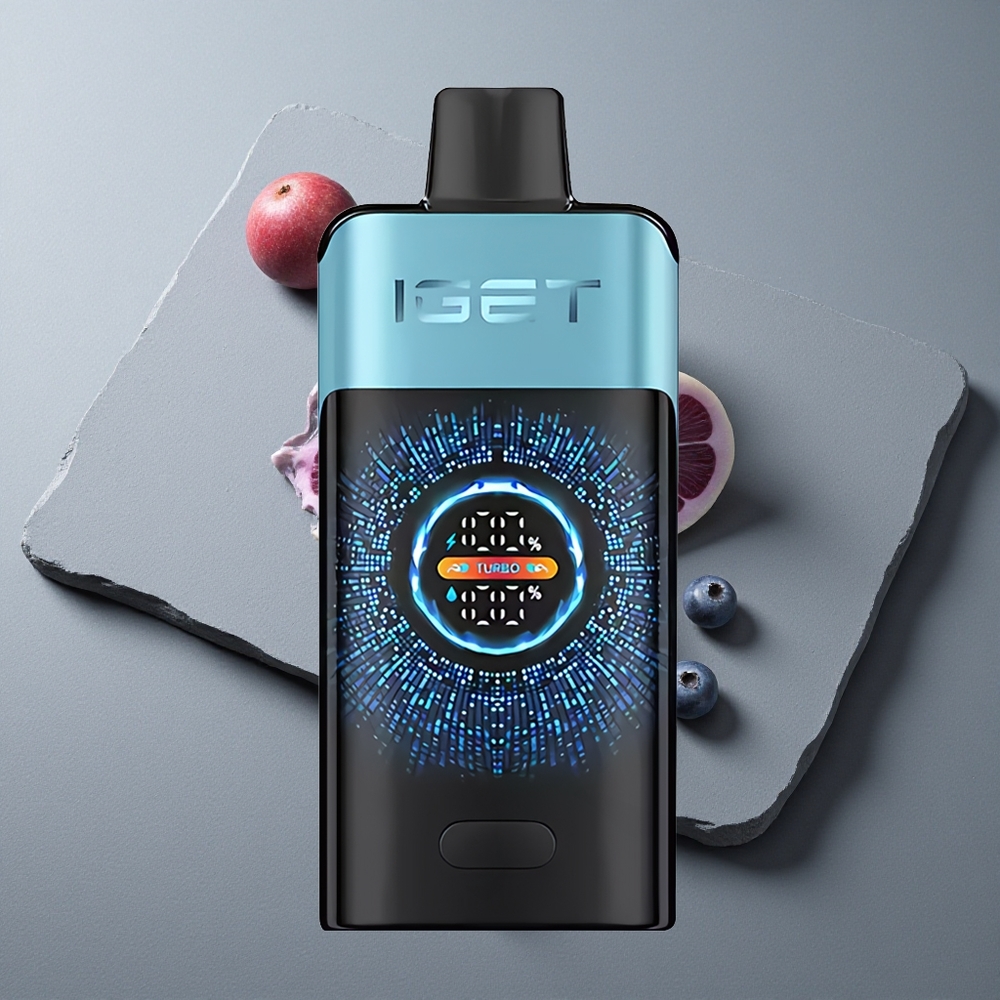 IGET ONE 12000 Puffs Vape Dispozabil Afine Înghețate cu 2700 mAh Baterie