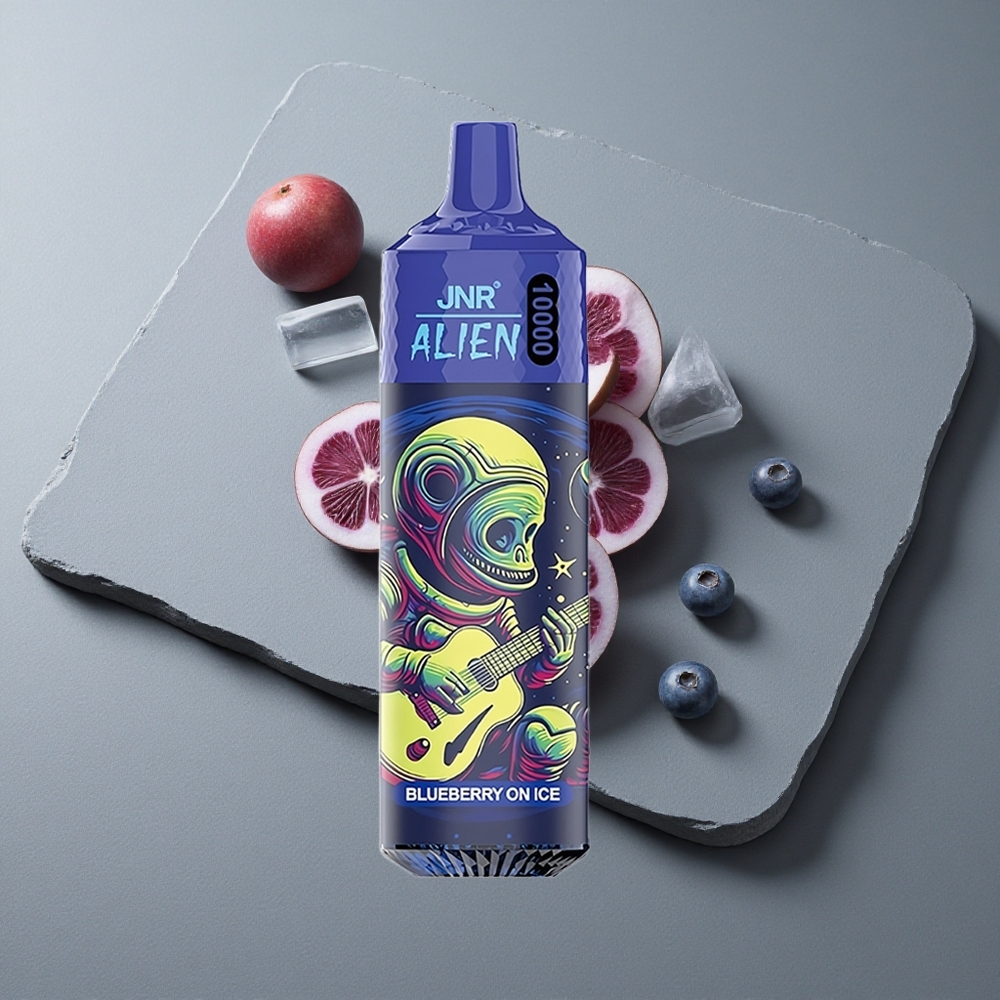 JNR Alien 10000 Puffs Afine pe Gheață cu Baterie 850mAh și LED RGB