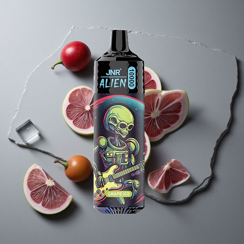 JNR Alien 10000 Puffs LED (RGB) și Gheață de Struguri 850mAh