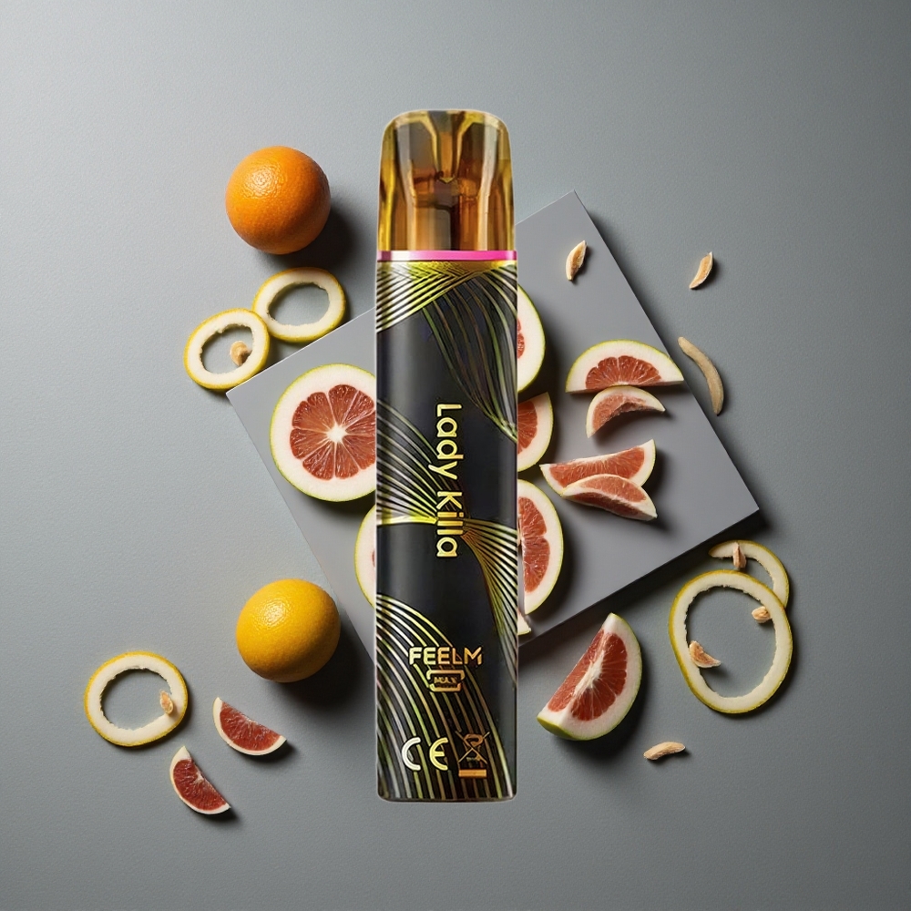 JNR Black&Golden 600+200 Puffs Vape de unică folosință 800 Puffs