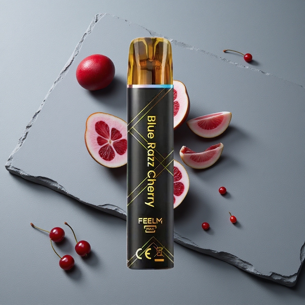 JNR Black&Golden 600+200 Puffs Vape de unică folosință Afină&Vișină Albastră 800 Puffs 2% Nicotină