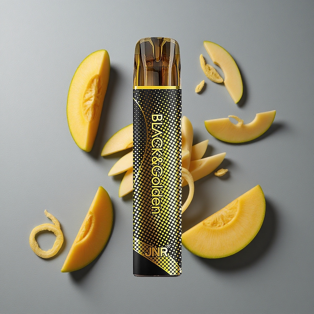JNR Black&Golden 600+200 Puffs Vape de unică folosință Triple Mango 800 Puffs 2% Nicotină