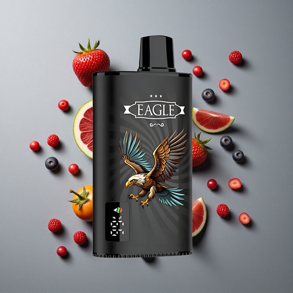 JNR EAGLE Smart 23000 Puffs Afumătură Mixtă cu Ecran Digital și 25ml Lichid