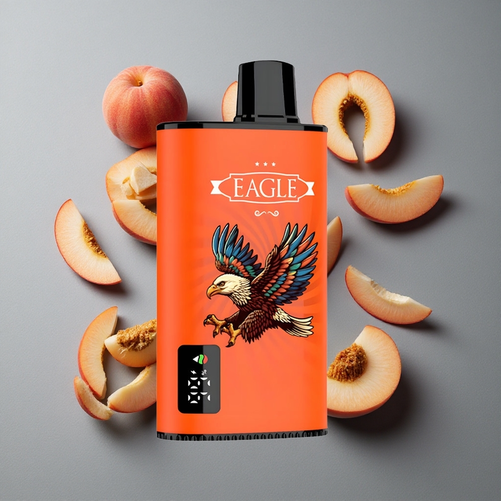 JNR EAGLE Smart 23000 Puffs Piersică Zemoasă cu Ecran Digital și 25ml e-Lichid