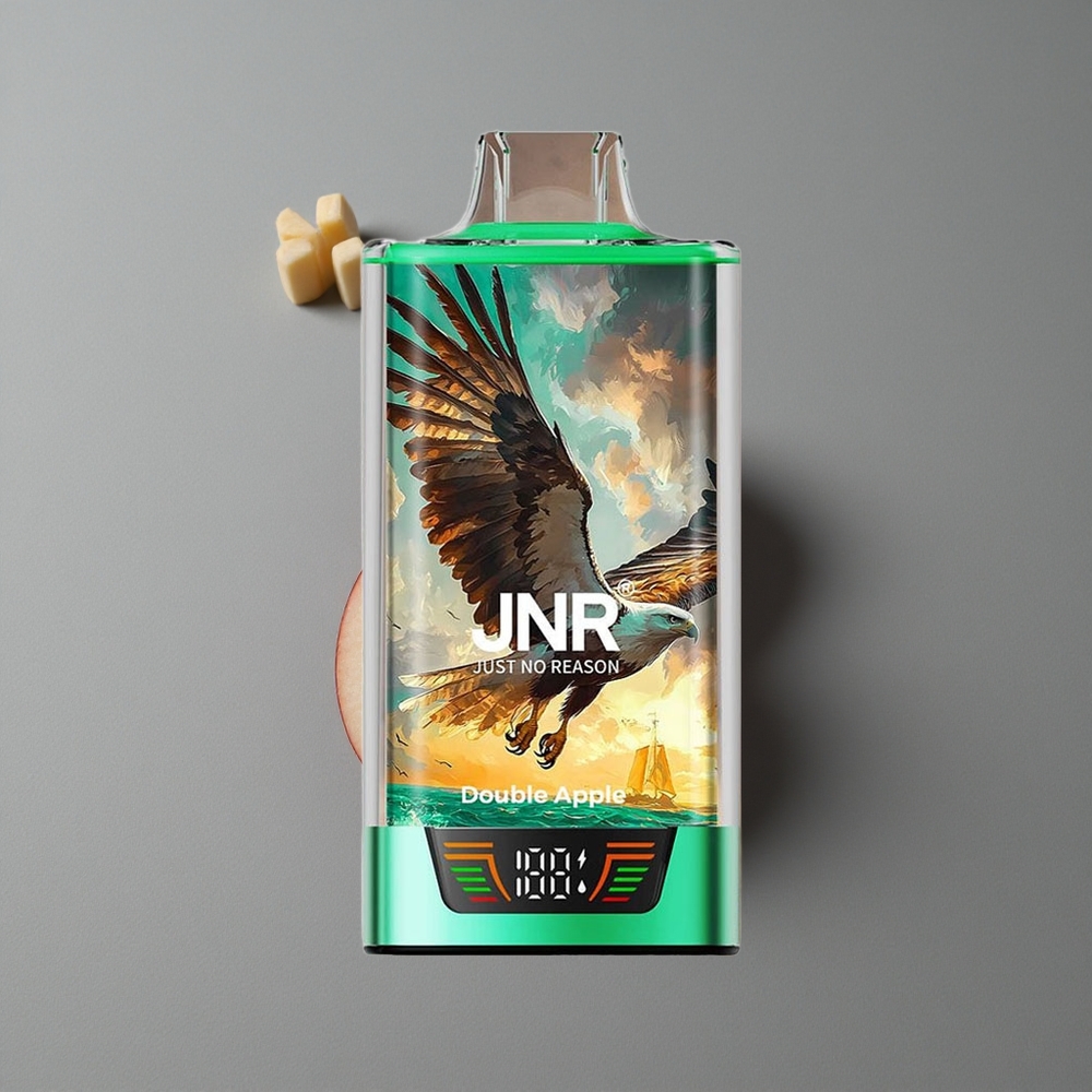 JNR Falcon Pro 28000 Vape de unică folosință Măr Dublu cu 28000 de Puffs și 5% Nicotină