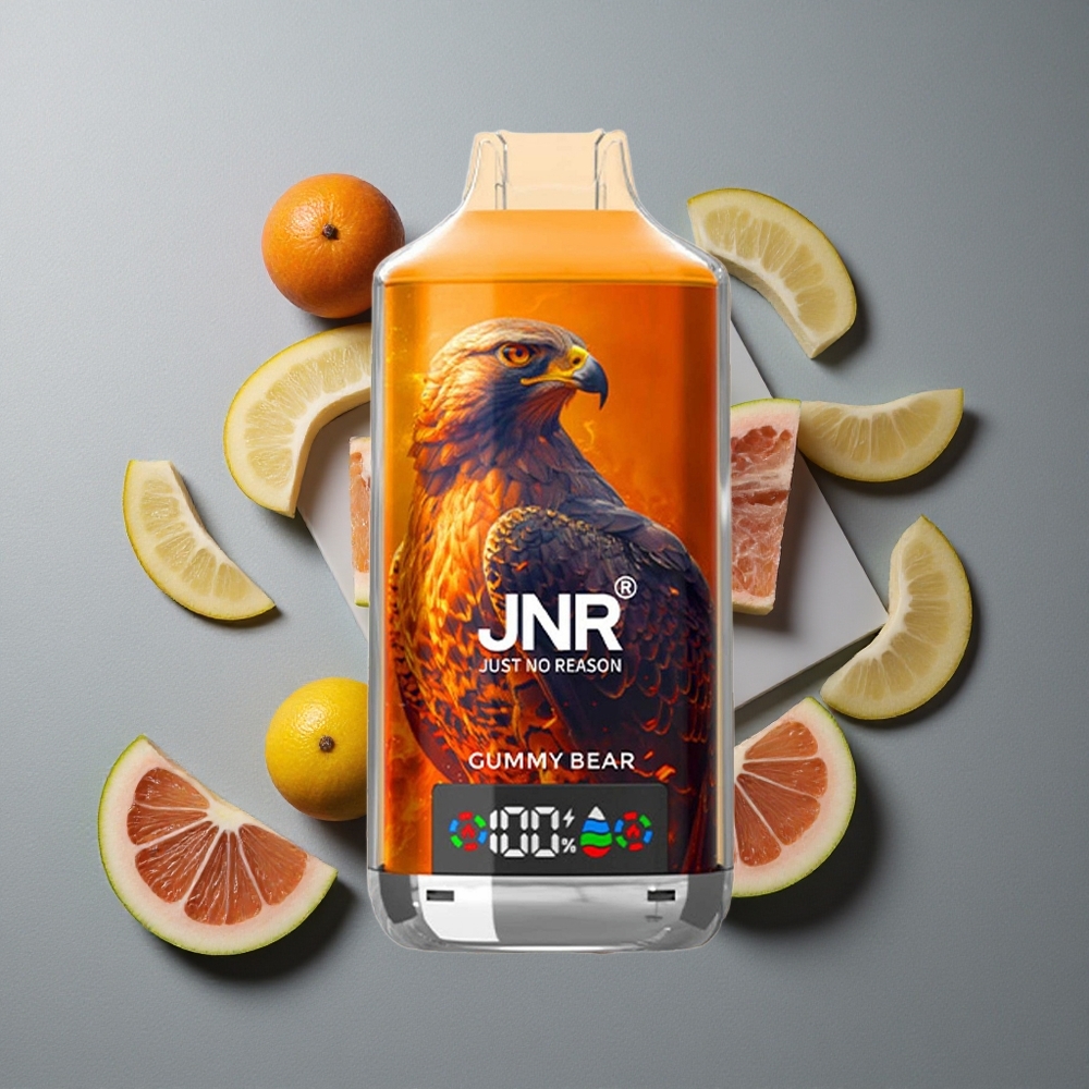 JNR Falcon X 18000 Puffs Capacitate Lichid: 24ml Gummy Bear Ursuleț de Gumă