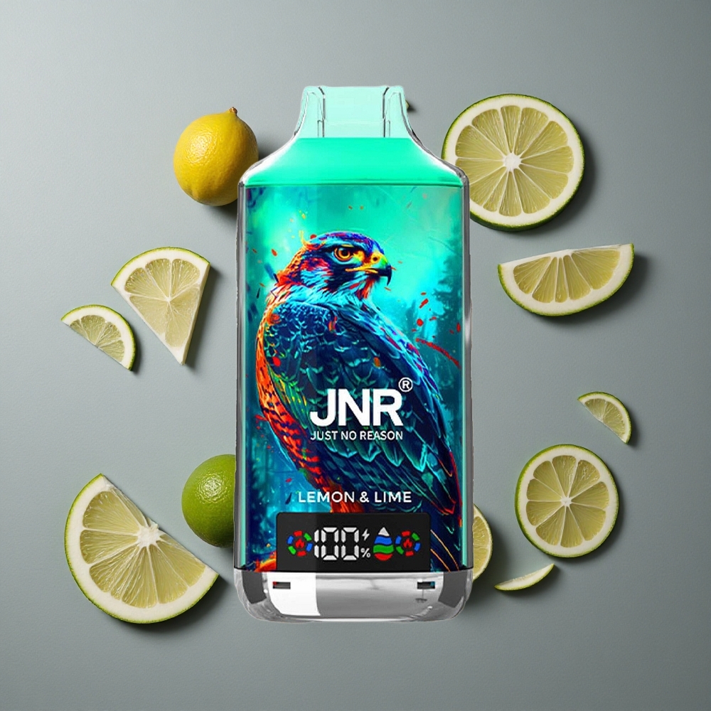 JNR Falcon X 18000 Puffs Dispozabil Lime-Lămâie cu 24ml Lichid și Încărcare Rapidă Type-C