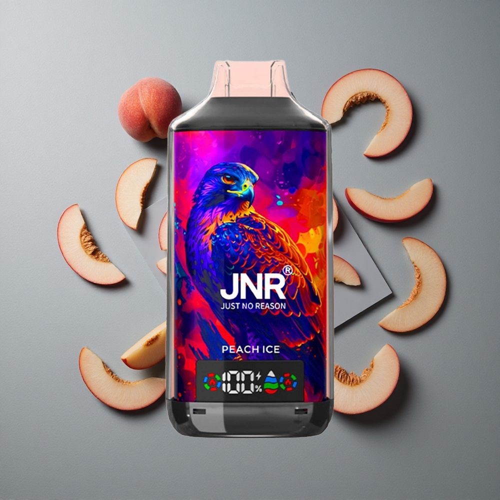 JNR Falcon X 18000 Puffs Gheață de piersici cu Baterie 750mAh