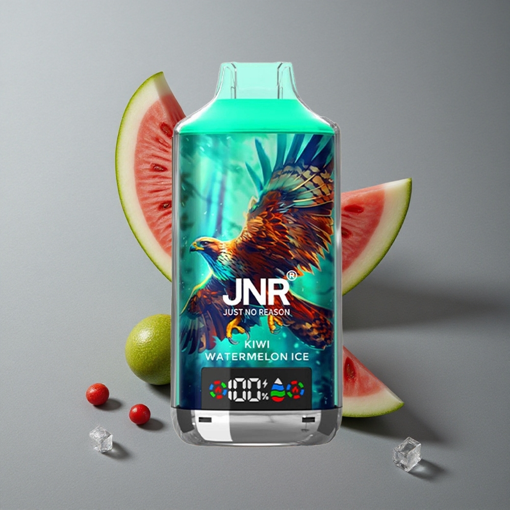 JNR Falcon X 18000 Puffs Tutun de Apă Kiwi Gheață cu Baterie 750mAh