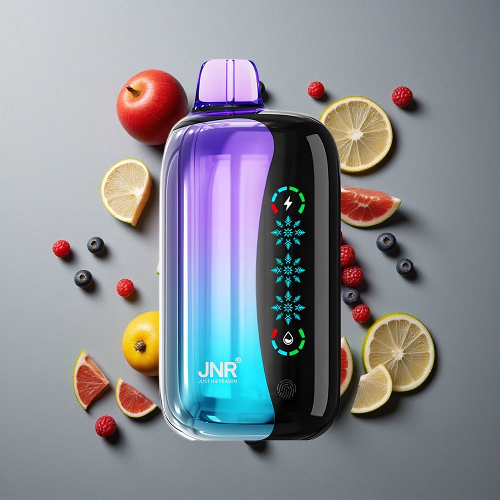 JNR Flex Ice 21000 Puffs Vape de unică folosință Coacăză Mixtă cu 26ml E-lichid